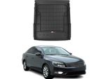 Omac Rivestimento In Gomma Per Vw Passat B7 2010-2014 Notchback Tpe Nero
