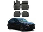 2019-2025 Mazda CX-30 Tappetini Tpe Nero 4 Pz