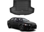 Omac Rivestimento Del Bagagliaio In Gomma Per Mitsubishi Lancer Sportback 2007-2016 Tpe Nero