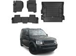 Set Di Tappetini E Fodere Per Bagagliaio Omac Per Land Rover Discovery 2009-2016 In Gomma 4X