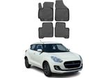 2017-2023 Suzuki Swift Tappetini Tpe Nero 4 Pz