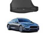 Omac Rivestimento Del Bagagliaio In Gomma Per Infinity Q60 Coupé 2017-2022 Rivestimento Del Bagagliaio In Tpe