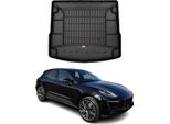 Omac Rivestimento Del Bagagliaio In Gomma Per Porsche Macan 2014-2018 Rivestimento Del Bagagliaio In Tpe Nero