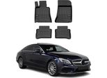 2011-2017 Mercedes Cls C218 X218 Tappetini Tpe Nero 4 Pezzi