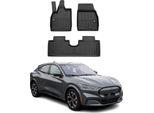 2020-2025 Ford Mustang Mach -E Tappetini Tpe Nero 3 Pz