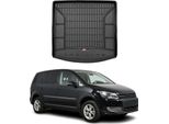 Omac Rivestimento Del Bagagliaio In Gomma Per Vw Touran 2010-2015 Rivestimento Del Bagagliaio In Tpe Nero