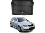 Omac Rivestimento Del Bagagliaio In Gomma Per Skoda Fabia 1999-2007 Rivestimento Del Bagagliaio In Tpe Nero