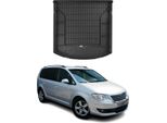 Omac Rivestimento Del Bagagliaio In Gomma Per Vw Touran 2003-2010 Rivestimento Del Bagagliaio In Tpe Nero