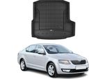 Omac Rivestimento Del Bagagliaio In Gomma Per Skoda Octavia 2012-2016 Rivestimento Del Bagagliaio In Tpe Nero