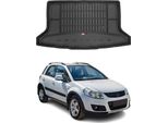 Omac Rivestimento Del Bagagliaio In Gomma Per Suzuki SX4 2006-2014 Rivestimento Del Bagagliaio In Tpe Nero
