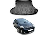 Tappetino Per Il Bagagliaio Per Toyota Prius 2010-2015 Hatchback In Gomma Tpe