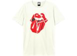 Amplified - Maglietta "Hackney Diamonds"" Logo Per Uomo/Donna Unisex GD1678 (3XL) (Bianco Antico)"