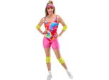 Barbie - Costume Da Donna BN6285 (M) (Rosa/Rosso/Colore)