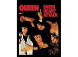 Queen - Poster Incorniciato "Sheer Heart Attack"" PM12072 (Taglia Unica) (Nero/Rosso)"