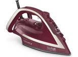 Tefal Ultimate Pure FV6820 Steam Iron 2800 W Red, Silver