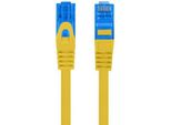 Cavo Patch Lanberg S/Ftp Cat.6A 1M Giallo Lszh