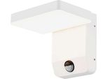 V-TAC Luce Led Per Esterni VT-11020S, Eek: E, 17 W, 2580 Lm, 4000 K, Sensore, Bianco, 178X170X160 Mm