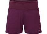 Pantaloncini Slipstream Twin Skin Donna, Uk10/S, Saskatoon Berry (Viola) - Montane