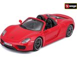 Bburago 1:24 Plus Porsche 918 Spyder Rosso