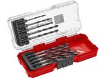 Einhell 108733 Wood Twist Drill Bit Set 10-Piece 3 Mm, 4 Mm, 5 Mm, 6 Mm, 7 Mm, 8 Mm 1 Set