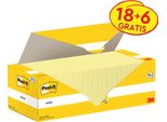 Post-It Sticky Note 654-CY-VP24 76X76Mm 100 Fogli Ge 24Pz.