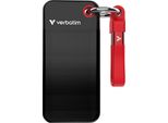 Ssd 2TB Verbatim Pocket Ssd Usb 3.2 Black/Red Retail