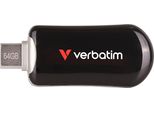 Verbatim 30224 Usb-Stick 64GB Verbatim 3.2 Typ C Plectra Flash Drive Black