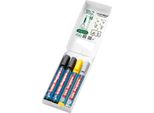 Set Di Pennarelli Per Lavagna A Fogli Mobili 4-385-380-383-4 Assortiti 4 Pezzi