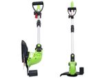 Vidaxl Tagliabordi Telescopico Con Batteria 20 V 1500 Mah Li-Ion