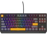 Tastiera Genesis Genesis Thor 230 Tkl Gaming Usb + Rf Wireless + Bluetooth Qwerty Nero, Grigio, Arancione