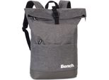 Bench. Zaino Con Scomparto Per Laptop Rucksack Dark Grey Grigio Scuro