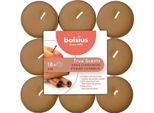 Bolsius Tealight Profumato In Alluminio 4H Mela Cannella 18 Pezzi