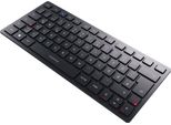 Cherry Kw 9200 Mini, 75%, Cablato E Wireless, Usb + Rf Wireless + Bluetooth, Interruttore A Forbice, Qwertz, Nero