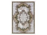 Tappeto Orientale 130X190 Galt 7 - Beige / Oro