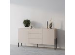 Cassettiera Ampia Combinata Raila - Cashmere