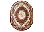 Tappeto Orientale Ovale 160X220 Artesia 8 - Marrone