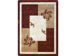 Tappeto Moderno Ovale Con Fiori 140X190 Artesia 3 - Marrone