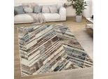 Tappeto Vintage 200X290 Cm Ozan - Beige / Grigio