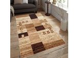Tappeto Geometrico 160X220 Cm Luken - Beige