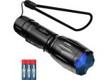 Ansmann Action 400 Uv Torcia Uv Nera Led