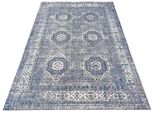 Tappeto Pezzo 120X170 Cm Franco Con Ornamenti - Blu / Bianco