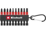 Einhell Karabiner Impact Bit Set 10Tlg 118633 Bit Set 1/4 (6.3 Mm), Ph, Pz, Torx, Allen