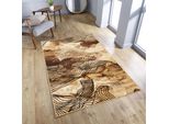 Tappeto Moderno 50X90 Cm Luken - Beige / Marrone