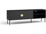 Mobile Tv 160 Cm Mosqura - Nero Grafite