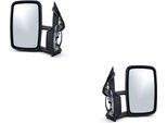 Johns, Specchio Esterno Per Vw Lt (2D) 05/96-07/06 Set Destro E Sinistro, Nero