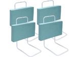 Jiubiaz Sponda Letto Protezione Anticaduta 50Cm Per Bambini Sponda Per Letto Per Bambini Regolabile In Altezza Protezione Laterale Regolabile A 5 Fori 4 Pezzi Verde