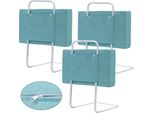 Jopassy Protezione Culla 50Cm, Protezione Anticaduta Letto Per Bambini, Altezza Regolabile 40-60Cm Letto Binario 4 Pezzi Verde