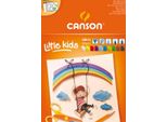 Canson C400015600 Blocco Carta A Colori Canson, Din A4, 120 G/M², 30 Fogli
