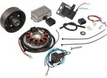 Sistema Di Accensione A Magnete Luminosa 6V 75W Con Accensione Completamente Elettronica Integrata - Mz ES125, ES150, ETS125, ETS150, TS125, TS150