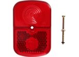 Tappo Luce Posteriore Angular, Rosso - Simson KR51/1 Schwalbe, SR4-1 Sparrow, SR4-2 Star, SR4-3 Sparrowhawk, SR4-4 Hawk